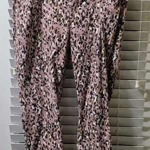 Lane Bryant cheetah print and blush denim